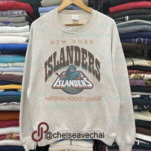 Vintage New York Islanders Ice Hockey Mascot Shirt, The Islanders NHL Shirt Tee